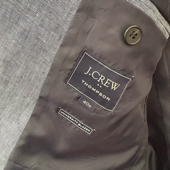 J. Crew Thompson Light Blue Blazer, 40R - Picture 3 of 5